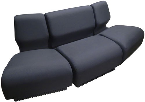 Black Endless Sectional Sofa By Don, Herman Miller Chadwick Modular Sofa