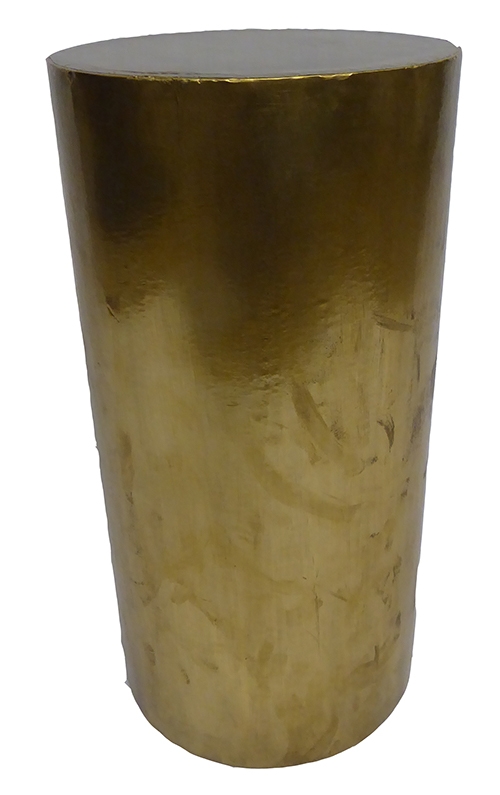 Brass Cylinder Pedestal Column - Lost and Found